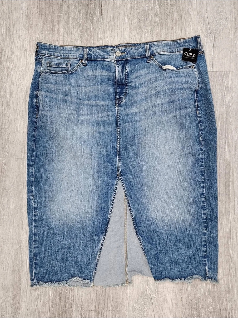 Torrid Midi Denim Skirt- Size 22